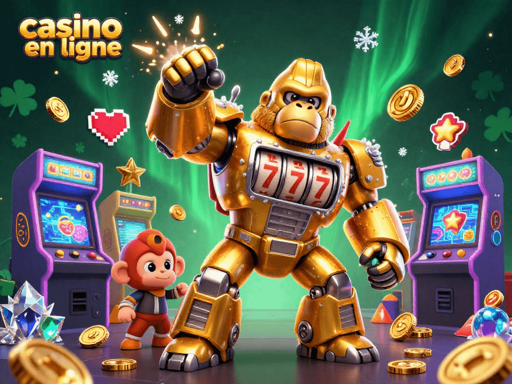 Jouez à des sensations fortes sur un casino en ligne avec des machines à sous captivantes.