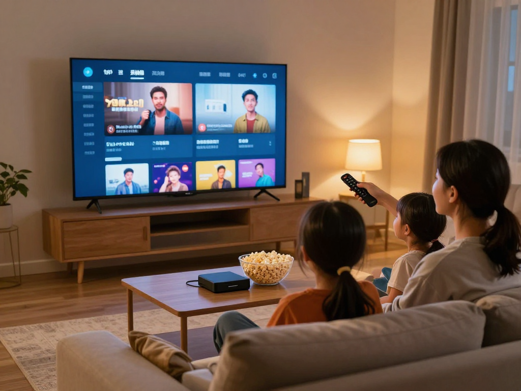 Profitez d'une expérience de divertissement inégalée avec Iron tv pro sur votre écran géant.